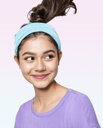Tween Girls Headwrap And Hair Tie Set