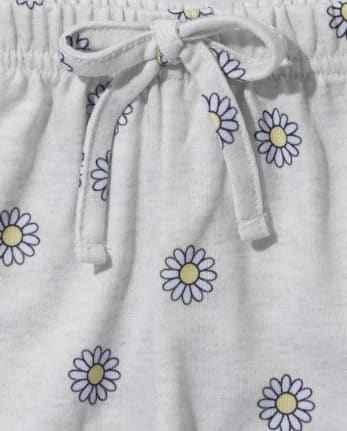 Tween Girls Daisy French Terry Pajamas