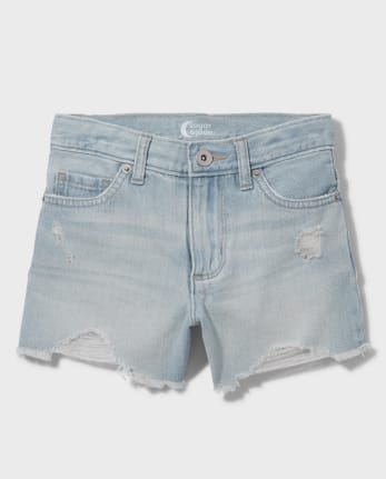 Pantalones cortos de mezclilla para niñas Tween