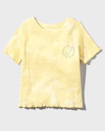 Tween Girls Tie Dye Baby Tee