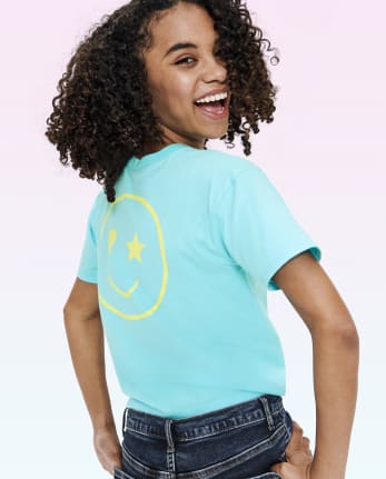 Camiseta cuadrada con logo de Tween Girls