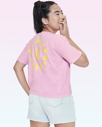 Camiseta cuadrada con logo de Tween Girls