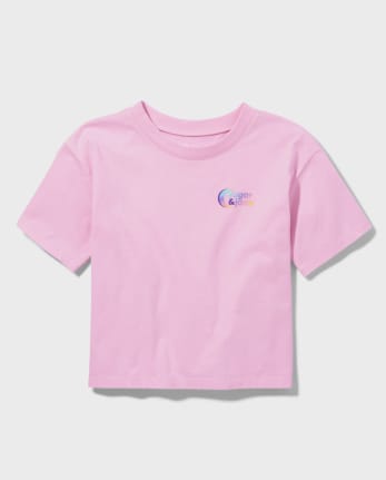 Camiseta cuadrada con logo de Tween Girls