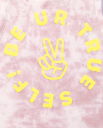 Tween Girls Logo Muscle Tank Top