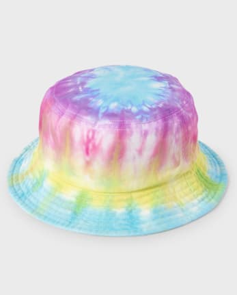 Tween Girls Rainbow Tie Dye Bucket Hat The Children s Place