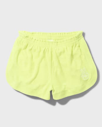 Girls Icon Towel Terry Shorts