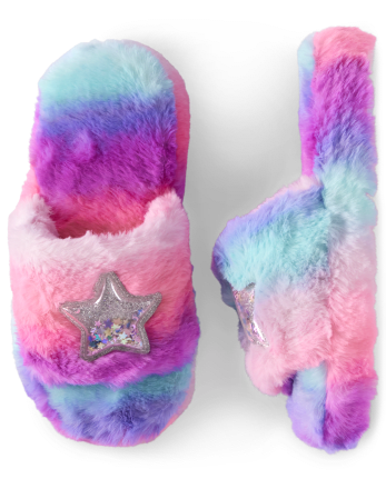 Tween Girls Zodiac Slide Slippers
