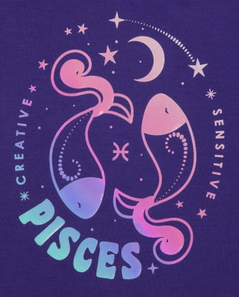 Pisces Zodiac Sleep Tee