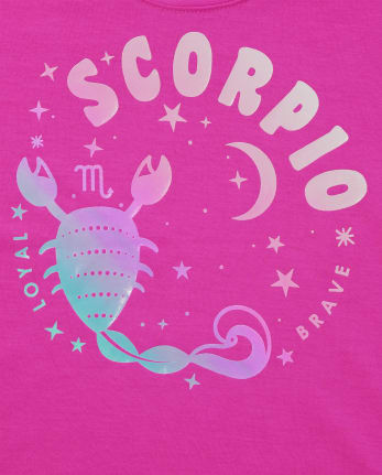 Scorpio Zodiac Sleep Tee