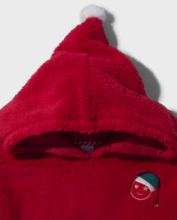 Conjunto de pijama navideño acogedor para niña