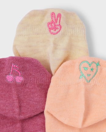 Tween Girls Ankle Socks 3-Pack