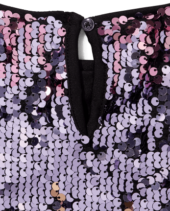 Tween Girls Ombre Sequin Shift Dress