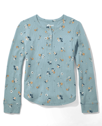 JUNIE TENLEY FLORAL TOP  Womens woven tops, Floral tops, Long sleeve tops