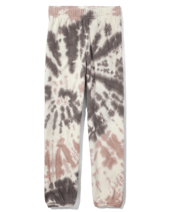 Tween Girls Tie Dye Fleece Jogger Pants
