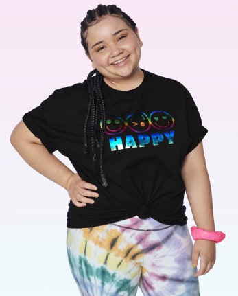 Tween Girls Oversized Graphic Tee