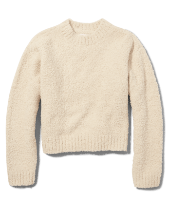 Girls Cozy Marshmallow Sweater