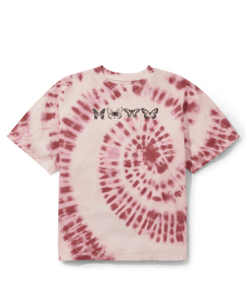 Camiseta con gráfico extragrande para niñas Tween