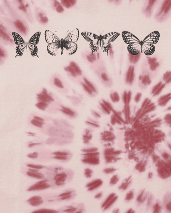 Camiseta con gráfico extragrande para niñas Tween