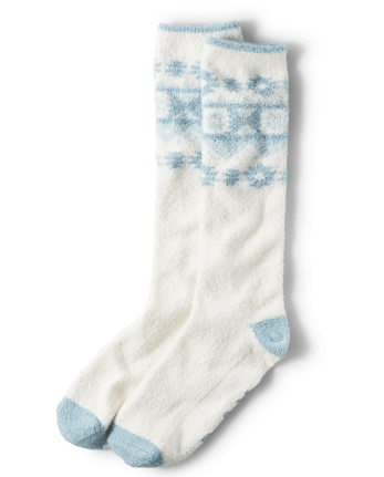 Tween Girls Fair Isle Cozy Socks