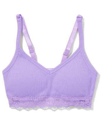 Tween Girls Lace Trim Convertible Bra