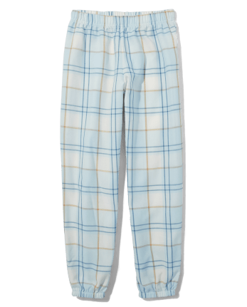 Fleece Plaid Pajama Pants with Elastic Waist  Set of 2  Collections Etc