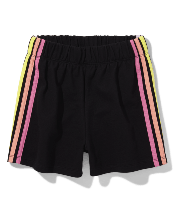 Tween Girls Striped Girlfriend Shorts