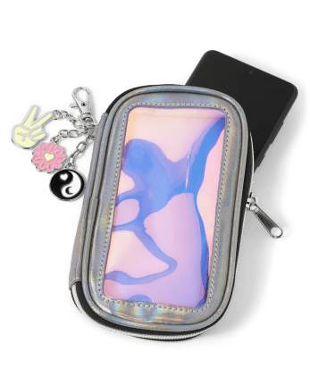 Tween Girls Holographic Phone Pouch