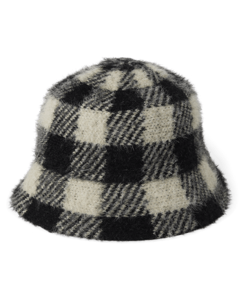 Teen Girls Buffalo Plaid Sherpa Bucket Hat | The Children's Place ...