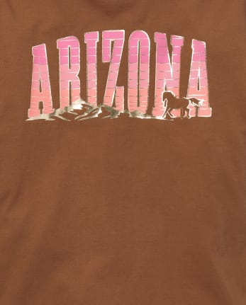 Camiseta con gráfico extragrande para niñas Tween