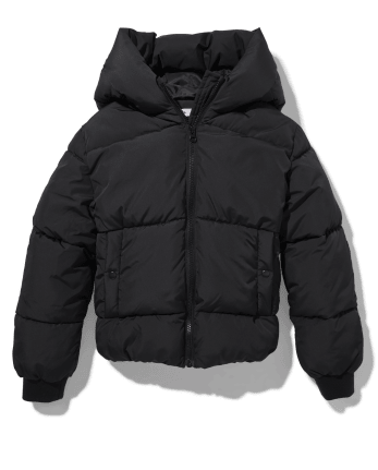 Tween Girls Quilted Oversized Puffer Jacket