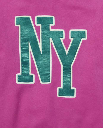 Tween Girls NY Fleece Oversized Sweatshirt