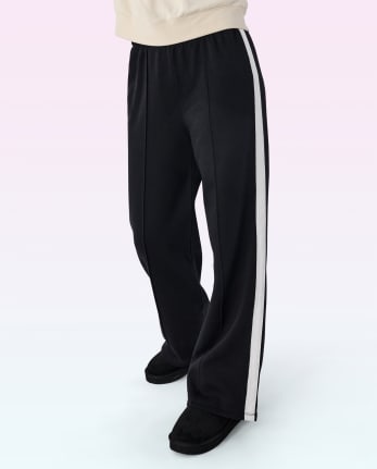 Pantalones anchos de polar para niñas Tween