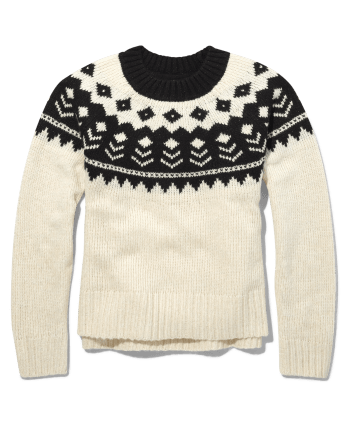 Tween Girls Fairisle Sweater