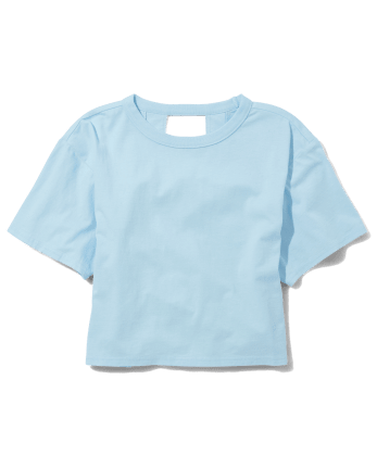 Tween Girls Cutout Boxy Tee
