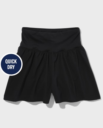 Tween Girls Quick Dry Flowy Sport Shorts