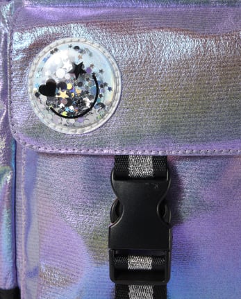Mochila tipo cargo con icono holográfico de Tween Niña