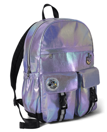 Tween Girls Holographic Icon Cargo Backpack MULTI The Children s Place