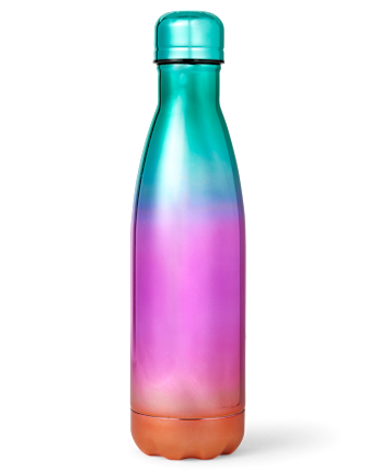Tween Niña Veteado Botella de agua