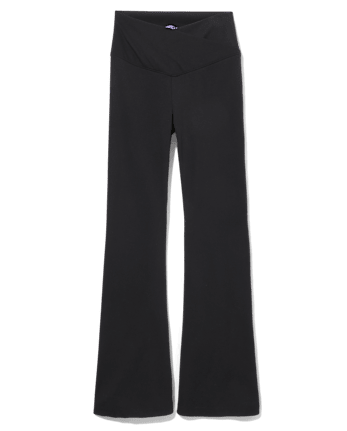 Tween Girls Crossover Flare Leggings