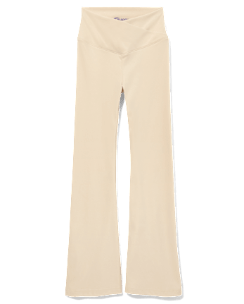 Tween Girls Crossover Flare Leggings