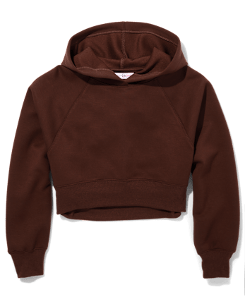 Tween Girls Cropped Hoodie
