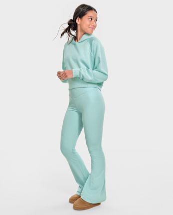 Tween Niña Cropped Sudaderas con capucha