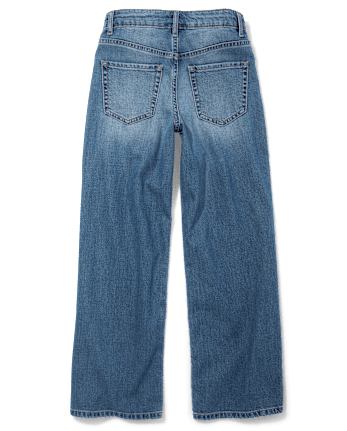 Tween Girls Slouchy Wide Leg Jeans