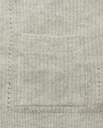 Tween Girls Shaker Stitch Open Cardigan