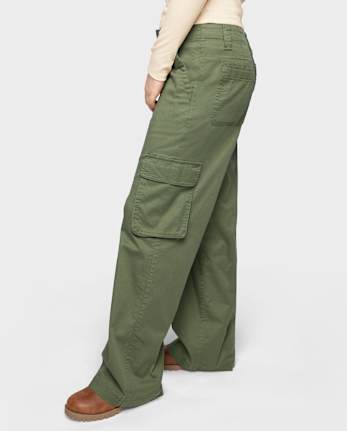 Tween Girls Drapey Cargo Pants