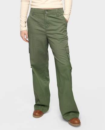 Tween Girls Drapey Cargo Pants