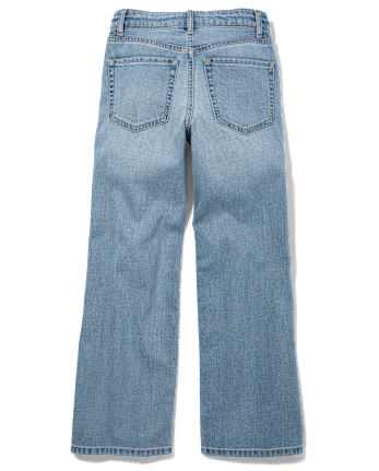 Tween Girls Low Rise Wide Leg Jeans