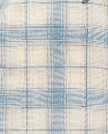 Tween Girls Plaid Button Up Shirt