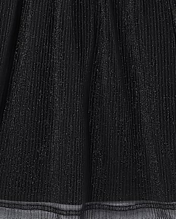 Tween Girls Mesh Pleated Skirt