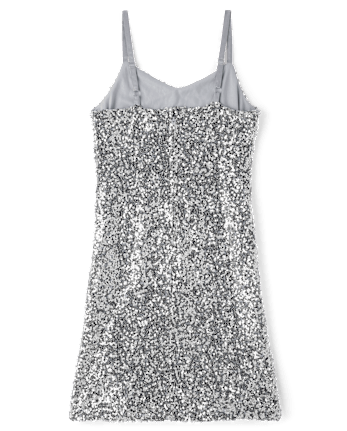 Tween Girls Sequin Slip Dress